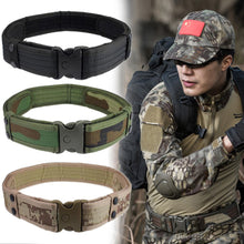 Load image into Gallery viewer, Nylon Camouflage Tactical Belt Military Survival Adjustable Buckle Waistband - provenclothes