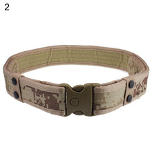 Load image into Gallery viewer, Nylon Camouflage Tactical Belt Military Survival Adjustable Buckle Waistband - provenclothes