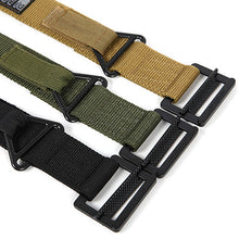 Load image into Gallery viewer, Men Adjustable Survival Tactical Belt Emergency Rescue Rigger Military Waistband - provenclothes