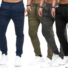 Load image into Gallery viewer, Fashion Drawstring Stripe Men's Autumn Winter Sports Casual Long Pants Trousers - provenclothes