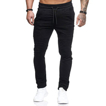 Load image into Gallery viewer, Fashion Drawstring Stripe Men's Autumn Winter Sports Casual Long Pants Trousers - provenclothes