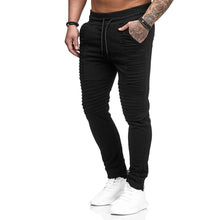 Load image into Gallery viewer, Fashion Drawstring Stripe Men's Autumn Winter Sports Casual Long Pants Trousers - provenclothes