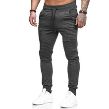 Load image into Gallery viewer, Fashion Drawstring Stripe Men's Autumn Winter Sports Casual Long Pants Trousers - provenclothes
