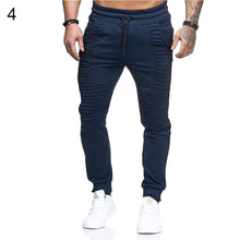 Load image into Gallery viewer, Fashion Drawstring Stripe Men's Autumn Winter Sports Casual Long Pants Trousers - provenclothes