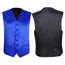 Load image into Gallery viewer, Men's Fashion Formal Business Casual Pure Color Slim Waistcoat Suit Handsome - provenclothes