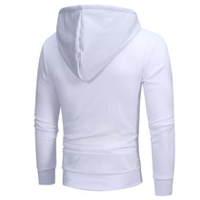 Load image into Gallery viewer, Men's Casual Long Sleeve Hoodie Slim Fit Slant Zipper Sweatershirt Sports Top - provenclothes