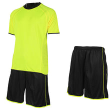 Load image into Gallery viewer, Men's Short Sleeve Jersey Shirt + Shorts Outdoor Football Soccer Sportswear Suit - provenclothes