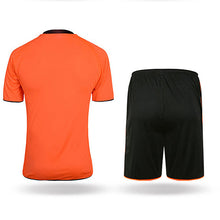 Load image into Gallery viewer, Men's Short Sleeve Jersey Shirt + Shorts Outdoor Football Soccer Sportswear Suit - provenclothes
