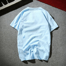 Load image into Gallery viewer, Summer Men Fashion Short Sleeve V-neck Breathable T-shirt Plus Size Linen Top - provenclothes