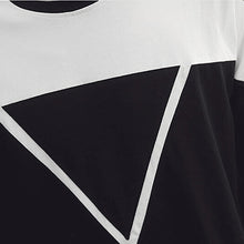 Load image into Gallery viewer, Men Fashion Cotton Colors Stitching Inverted Triangle Print Long Sleeve T-Shirt - provenclothes