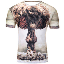 Load image into Gallery viewer, Men's Summer Creative 3D Print T-Shirt Punk Casual Short Sleeve Round Neck Top - provenclothes
