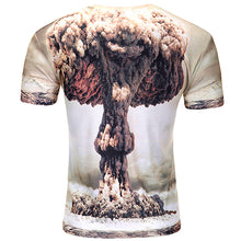 Load image into Gallery viewer, Men's Summer Creative 3D Print T-Shirt Punk Casual Short Sleeve Round Neck Top - provenclothes