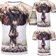 Load image into Gallery viewer, Men's Summer Creative 3D Print T-Shirt Punk Casual Short Sleeve Round Neck Top - provenclothes
