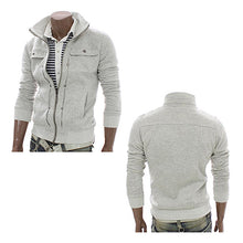 Load image into Gallery viewer, Men's Fashion Warm Zip-up Sweatshirt Hip Hop Tracksuit Cardigan Pullover Outwear - provenclothes