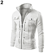 Load image into Gallery viewer, Men's Fashion Warm Zip-up Sweatshirt Hip Hop Tracksuit Cardigan Pullover Outwear - provenclothes