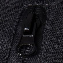 Load image into Gallery viewer, Men Fashion Korean Style Cool Hooded Pocket Zip Faux Leather Sleeve Jacket Coat - provenclothes