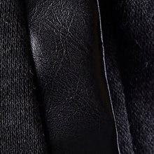 Load image into Gallery viewer, Men Fashion Korean Style Cool Hooded Pocket Zip Faux Leather Sleeve Jacket Coat - provenclothes