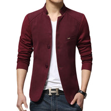 Load image into Gallery viewer, Men's Fashion Autumn Jacket Casual Long Sleeve Slim Fit Button Coat Outwear - provenclothes