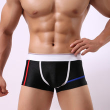 Load image into Gallery viewer, Sexy Men's Stripe Soft Comfortable Nylon Underwear Boxer Briefs Underpants - provenclothes