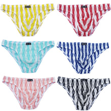 Load image into Gallery viewer, Sexy Men Lantern Pattern Thong Underwear Briefs Bulge Pouch Modal Underpants - provenclothes