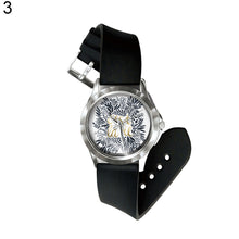 Load image into Gallery viewer, Vintage Flower Leaf Letter Print Dial Analog Display Quartz Unisex Wrist Watch - provenclothes
