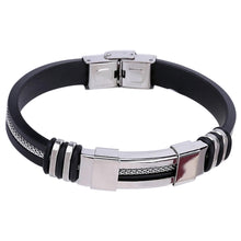 Load image into Gallery viewer, Fashion Stainless Steel Men Bracelet Jewelry Bangle Wrist Band Party Decoration - provenclothes