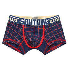 Load image into Gallery viewer, Fashion Men's Sexy Boxer Briefs Bulge Pouch Checked Plaid Underwear Underpants - provenclothes