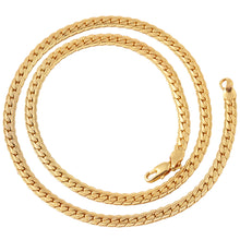 Load image into Gallery viewer, Fashion Alloy Men Flat Texture Chain Necklace Party Statement Jewelry Gift - provenclothes