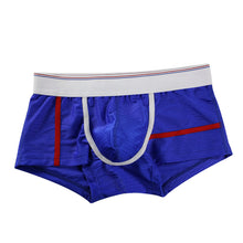 Load image into Gallery viewer, Sexy Men's Stripe Soft Comfortable Nylon Underwear Boxer Briefs Underpants - provenclothes