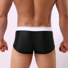 Load image into Gallery viewer, Sexy Men's Stripe Soft Comfortable Nylon Underwear Boxer Briefs Underpants - provenclothes