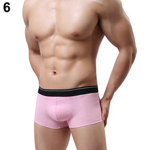Load image into Gallery viewer, Men's Fashion Summer Sexy Breathable Underwear Bulge Pouch Boxer Shorts Briefs - provenclothes