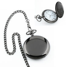 Load image into Gallery viewer, Retro Vintage Men Steampunk Smooth Surface Pendant Chain Classic Pocket Watch - provenclothes