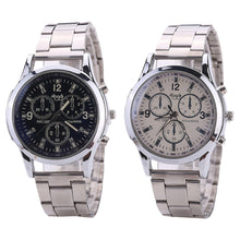 Load image into Gallery viewer, Men Fashion Business Casual Stainless Steel Quartz Analog Wrist Watch Jewelry - provenclothes