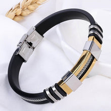 Load image into Gallery viewer, Fashion Stainless Steel Men Bracelet Jewelry Bangle Wrist Band Party Decoration - provenclothes
