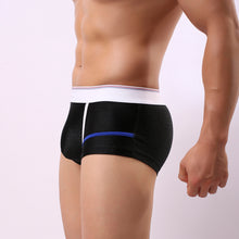 Load image into Gallery viewer, Sexy Men's Stripe Soft Comfortable Nylon Underwear Boxer Briefs Underpants - provenclothes