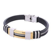 Load image into Gallery viewer, Fashion Stainless Steel Men Bracelet Jewelry Bangle Wrist Band Party Decoration - provenclothes