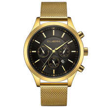 Load image into Gallery viewer, Men's Stainless Steel Mesh Strap Wristwatch Quartz Analog Business Wrist Watch - provenclothes