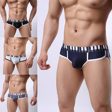 Load image into Gallery viewer, Men's Sexy Spandex Mesh Bulge Underpants Fashion Low Waist Briefs Thong Shorts - provenclothes