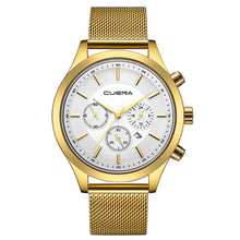 Load image into Gallery viewer, Men's Stainless Steel Mesh Strap Wristwatch Quartz Analog Business Wrist Watch - provenclothes