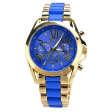 Load image into Gallery viewer, Men's Fashion Geneva Stainless Steel Roman Numerals Quartz Analog Wrist Watch - provenclothes