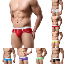Load image into Gallery viewer, Men's Fashion Sexy Cool Feeling Soft Bulge Low Rise Underpants Briefs Underwear - provenclothes