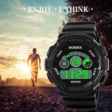 Load image into Gallery viewer, Fashion Camouflage Sports Backlight Alarm Date Week Digital Wrist Watch for Men - provenclothes