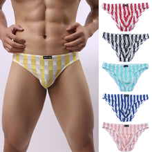 Load image into Gallery viewer, Sexy Men Lantern Pattern Thong Underwear Briefs Bulge Pouch Modal Underpants - provenclothes